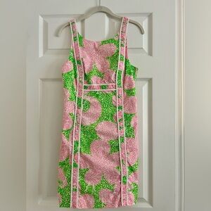 Lilly Pulitzer Limeade Cheat Ya Fryer Shift Dress